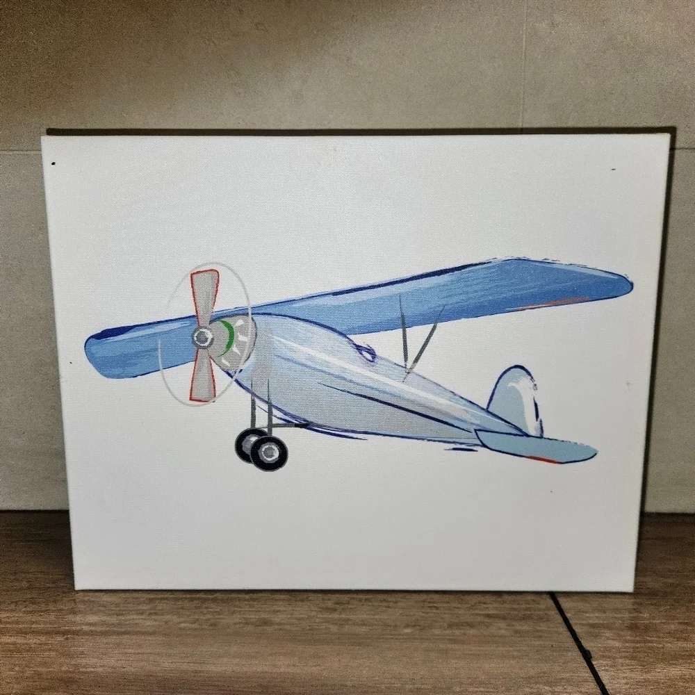 Stupell Industries Triple Colorful Airplanes Drawing, 14